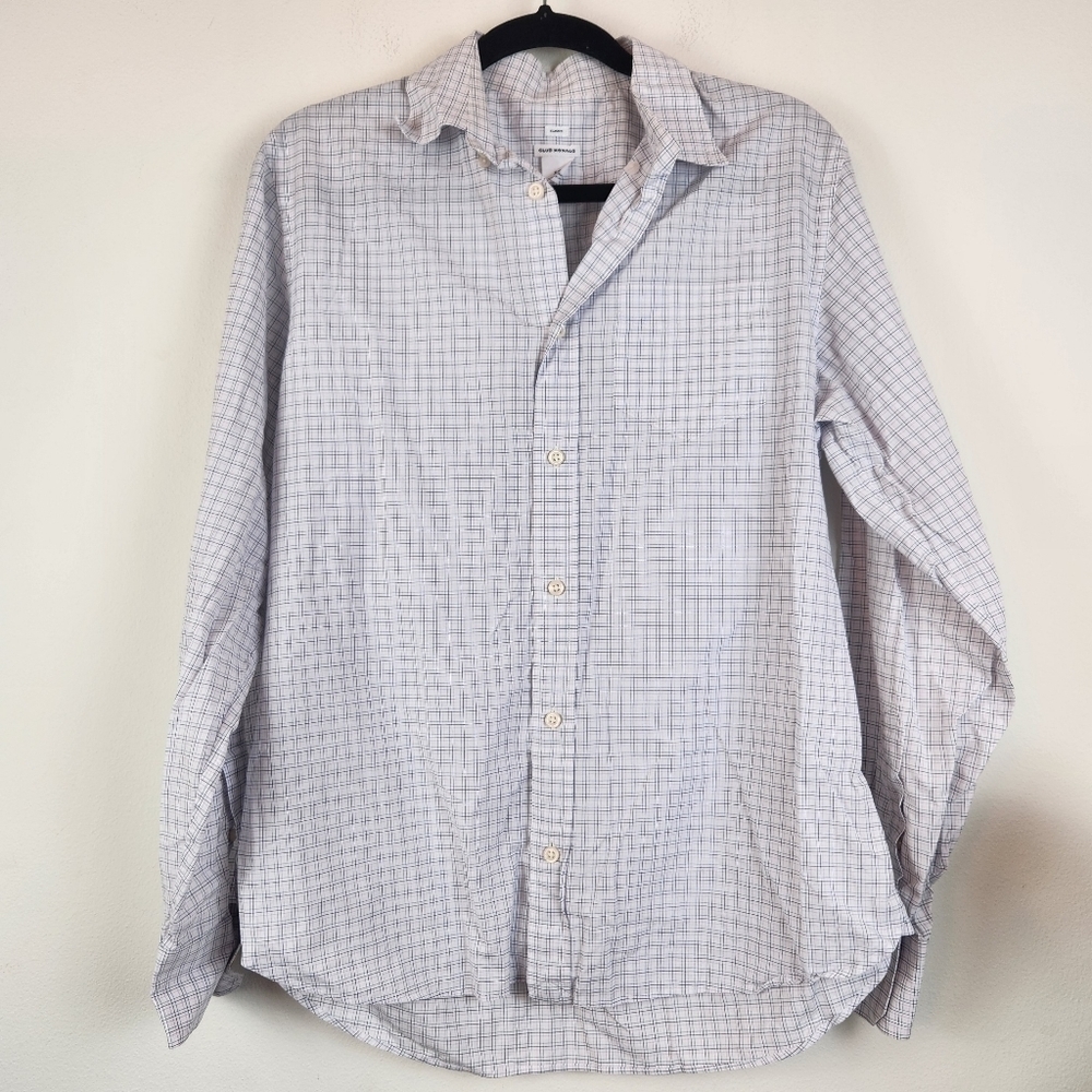 Club Monaco Men's Classic button down Shirt Size S